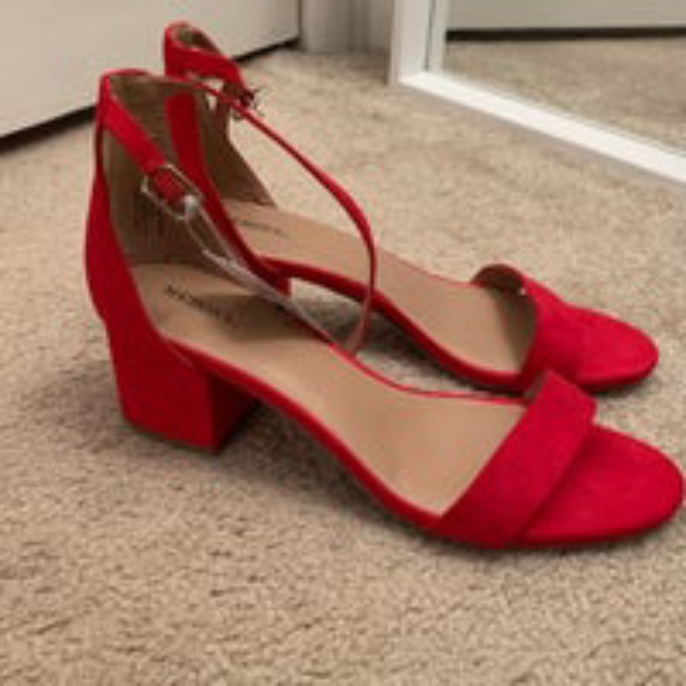Red Target Heels